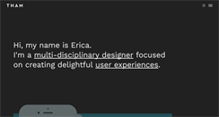 Desktop Screenshot of ericatham.com